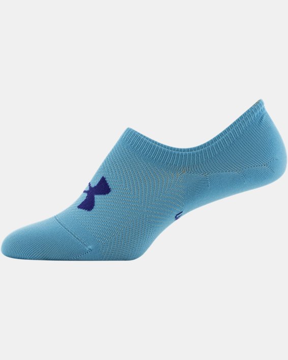 Women's UA Breathe Lite Ultra Low Liner Socks 6-Pack, Blue, pdpMainDesktop image number 10